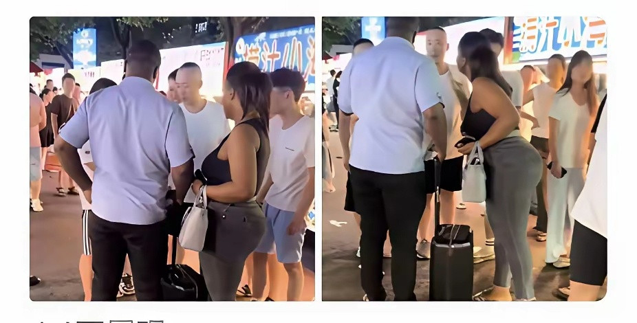 宁波餐馆逃单事件：一对黑人夫妇在餐馆用餐完毕想要逃单离开，没想到被店员拦住，夫妇
