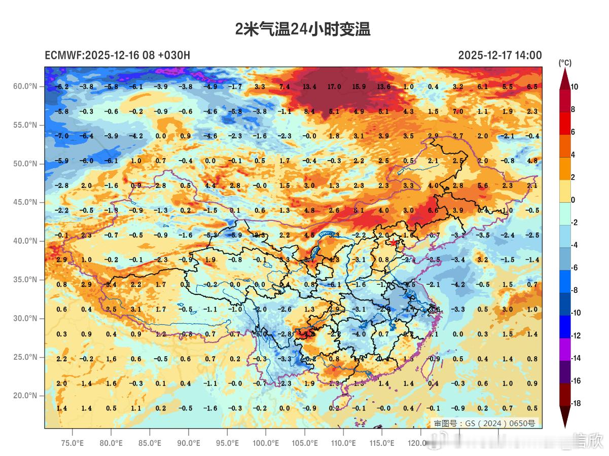 【气温波动加大】未来冷暖空气交替轮岗，气温呈现大幅震荡，总体处于偏高和正常水平之