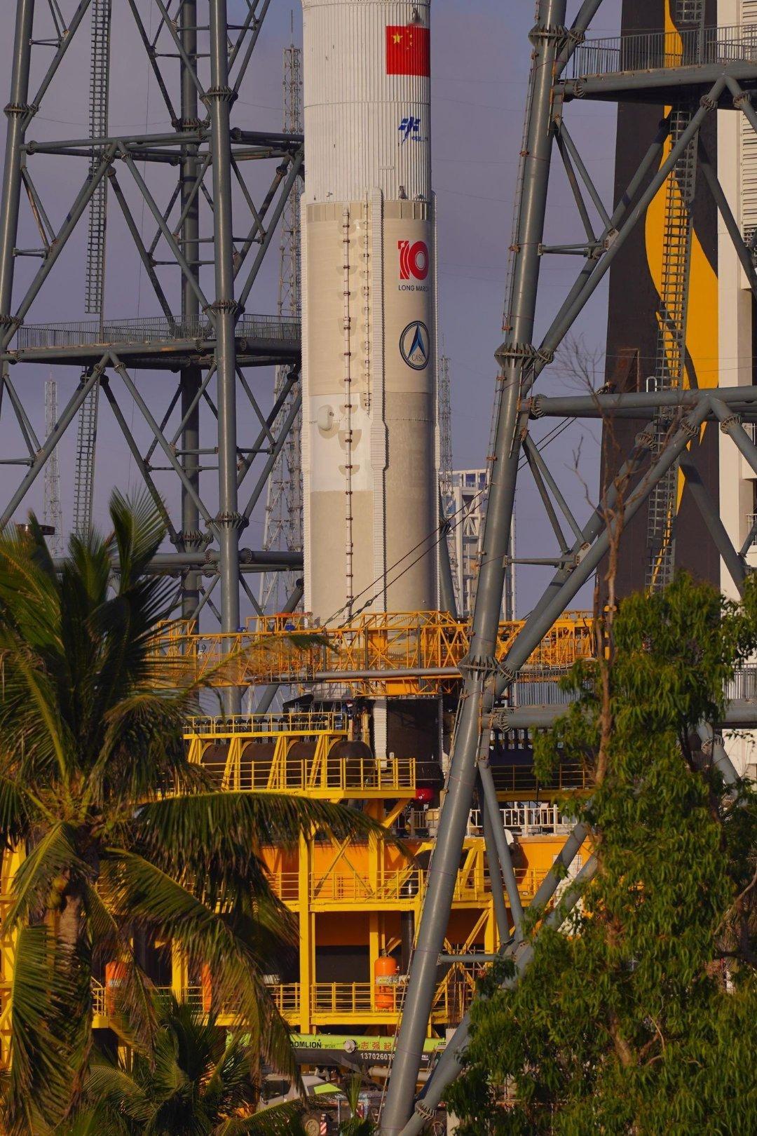 梦舟飞船最大动压逃逸试验一波帅图！📷:落星