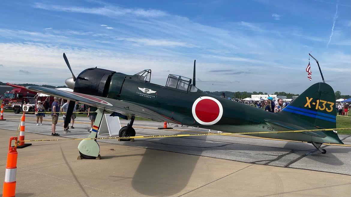 CAF：纪念空军（南加州联队）所属的一架三菱A6M322型“零式”战斗机（编