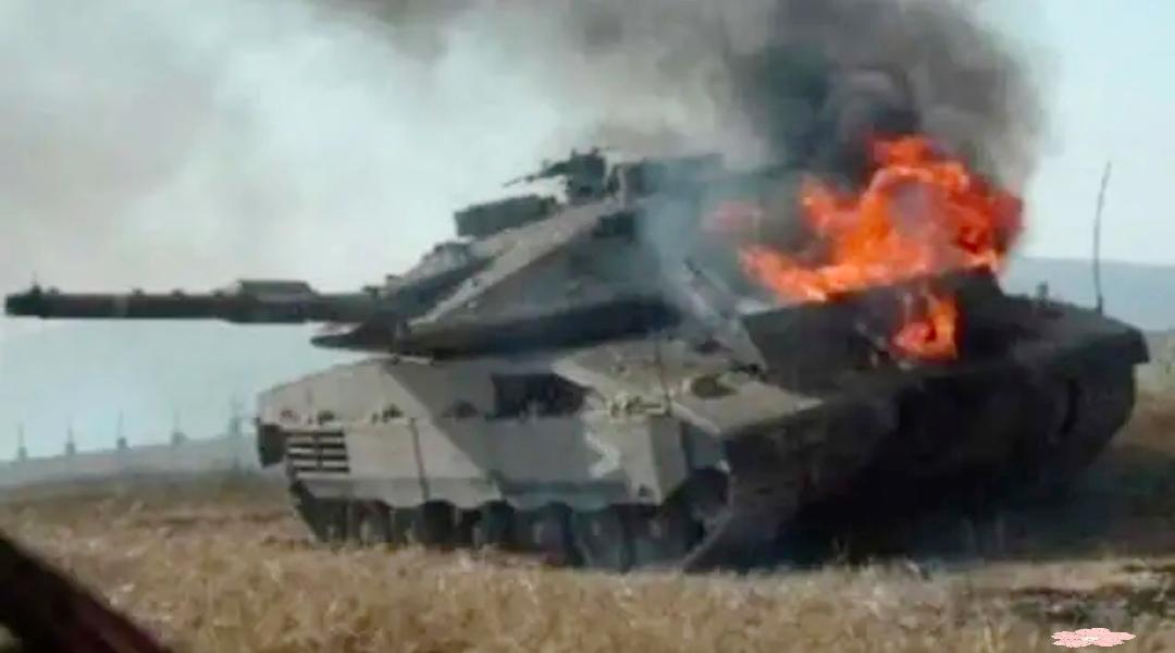 吹上天的以军坦克，被真主党一天干废21辆，神话破灭一直号称中东无敌、装甲天下