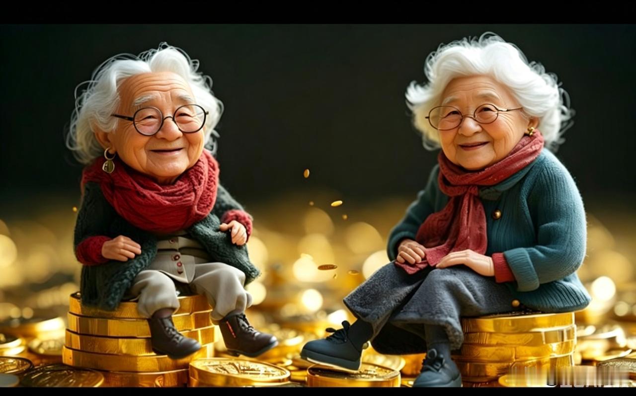 朋友羡慕我每月有1200块钱的退休金，我羡慕朋友有40万的存款。我们俩为这事都抬