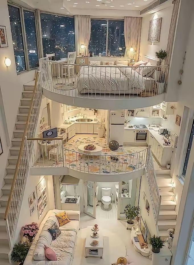 拥有一套这样的房子娶媳妇不难吧。[笑着哭][笑着哭]