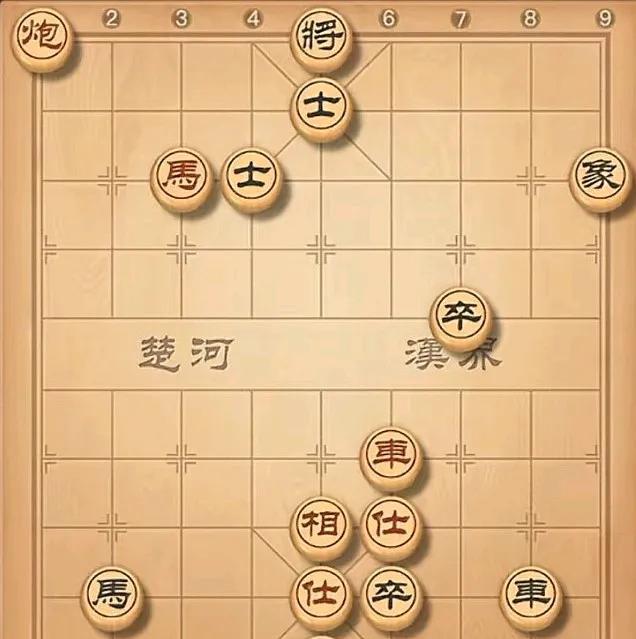 五步就可以绝杀的棋，真是招招有多变，步步有险情，这棋是不难，但你得步步要注意，只