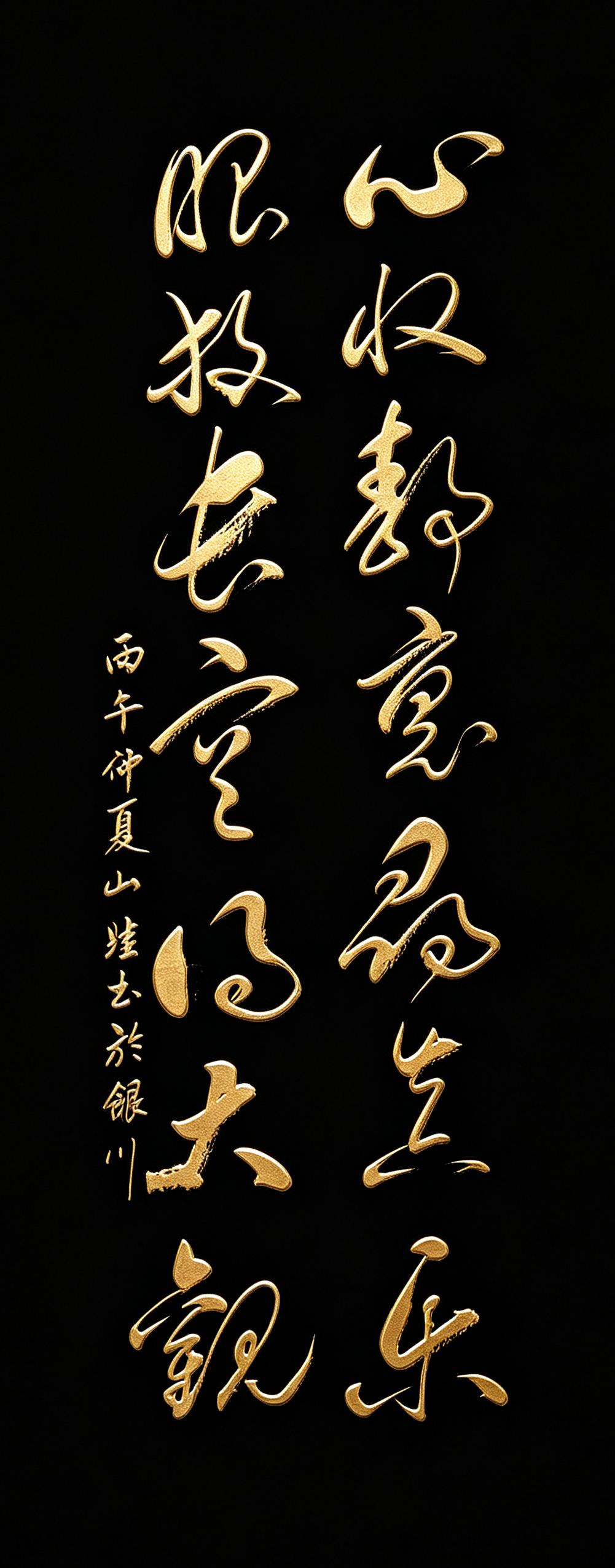 这幅草书，十四字道尽人生至高境界，藏着成年人最难得的处世智慧。心收静里寻真乐