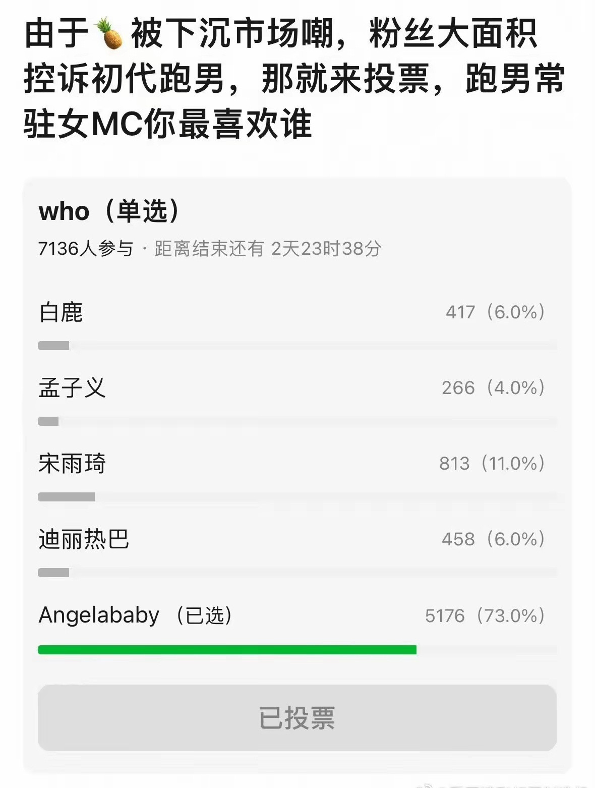 Angelababy断层式碾压了