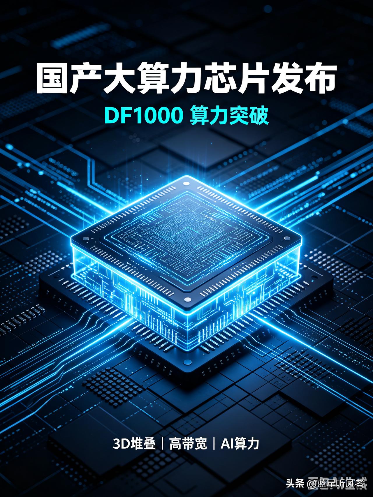重磅！国产大算力芯片正式官宣突破国产算力再迎硬核突破！东方算芯首款大