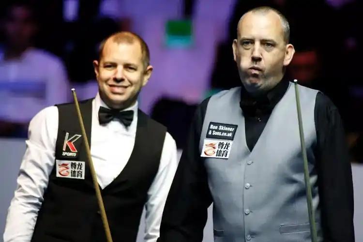 马克·威廉姆斯和巴里·霍金斯最新战报斯诺克世锦赛正在火热进行中