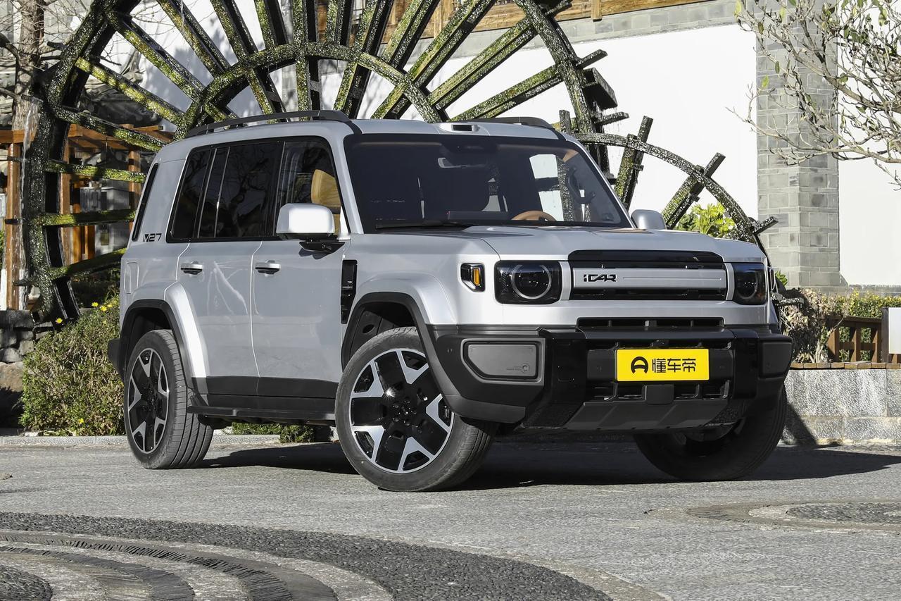 实拍奇瑞i-CARV27，预计今年2-3月上市，瞄准方程豹钛7而来？作为i-
