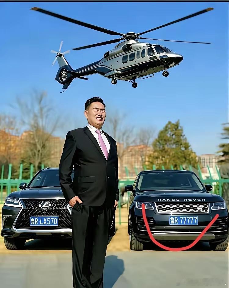 单看这车牌，就知道车主身价不一般。