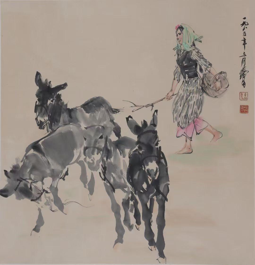 黄胄少见的精品，喜欢收藏的朋友敬请询价🤛🤛