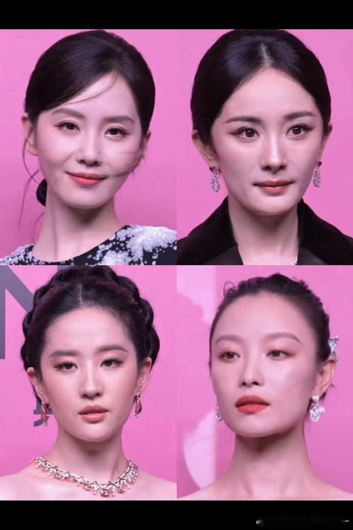 85花刘诗诗杨幂刘亦菲倪妮生图，果然在我的审美里，还是刘诗诗最美​​​