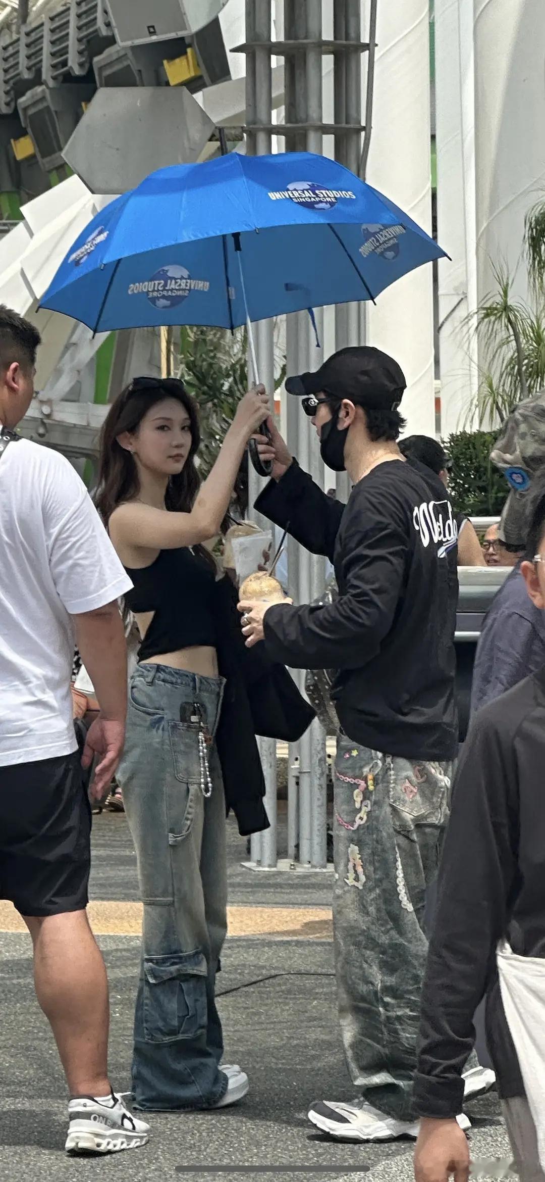 我靠，黄晓明哥哥这是换新女友了吗