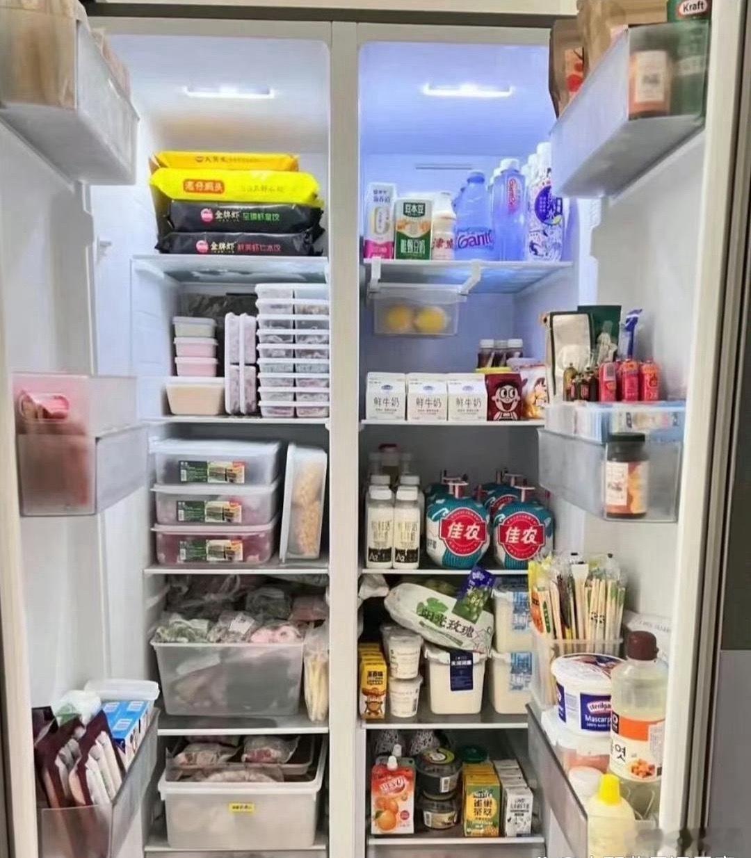 父母一辈的冰箱🆚年轻人的冰箱