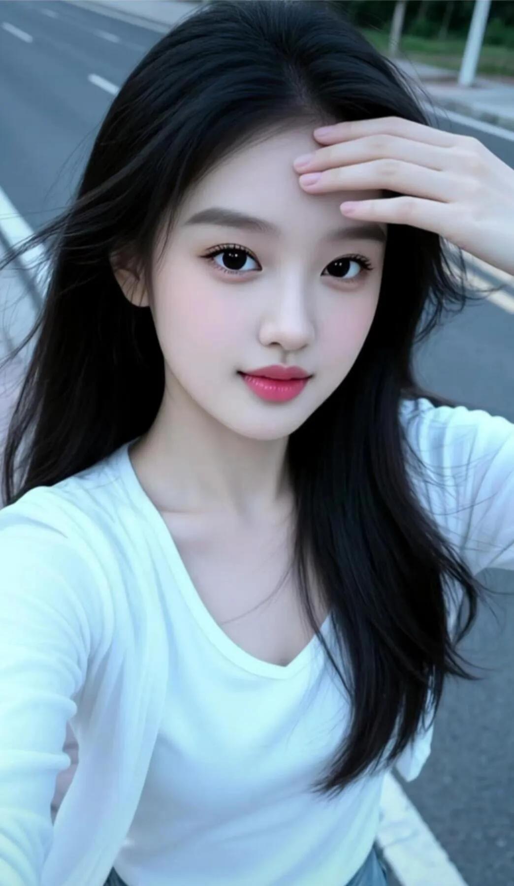 红妆照影，风姿绰约。美神降临颜值超高