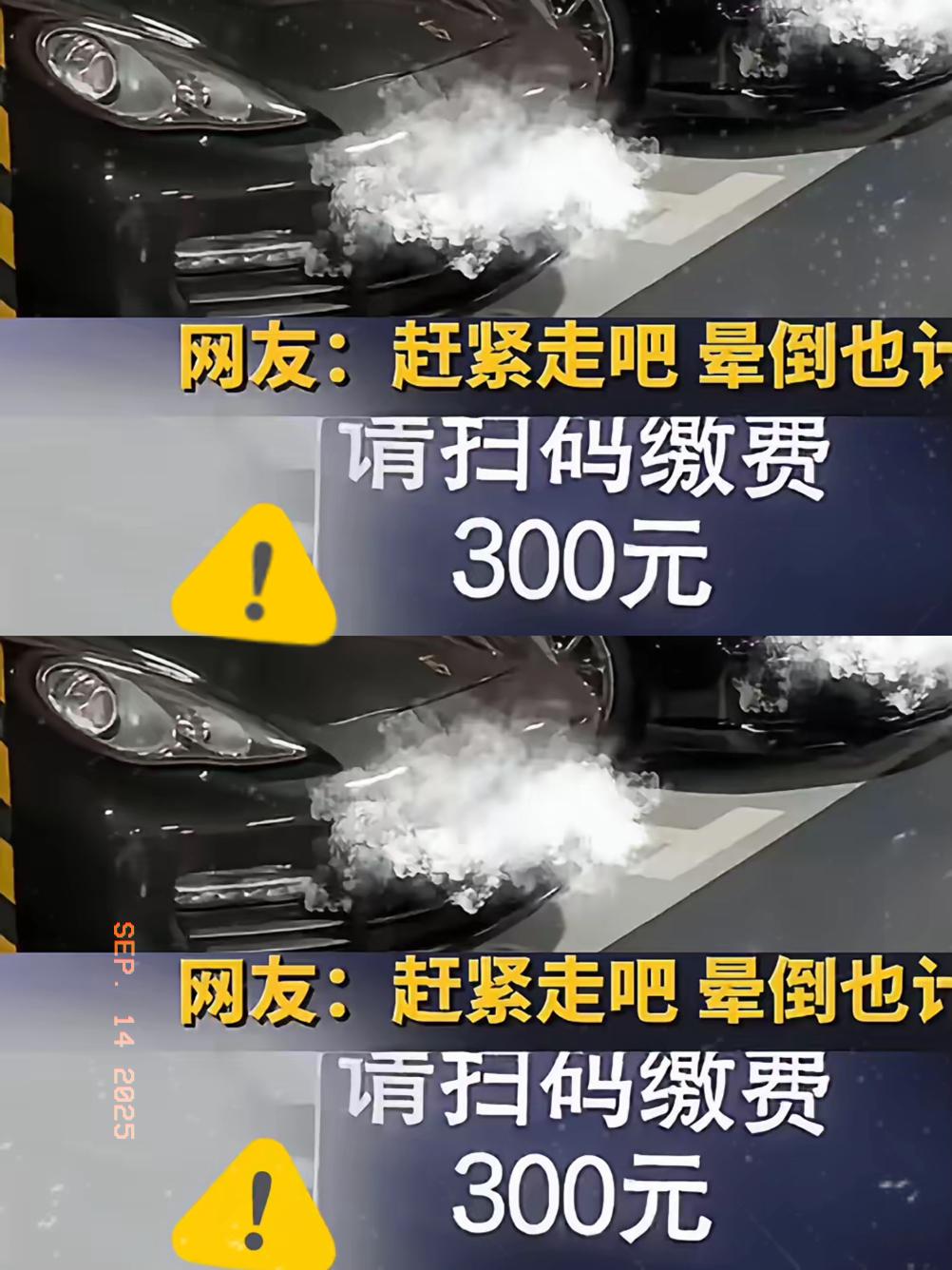 这下彻底出名了不仅上海，全国人民都知道了！有姑娘在半岛酒店对面餐厅吃饭，车停