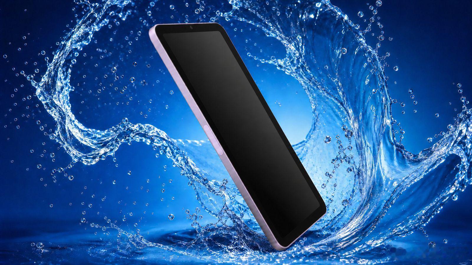 下一代iPadmini，或将成为首款具备防水设计的iPad机型，这款机型预计将