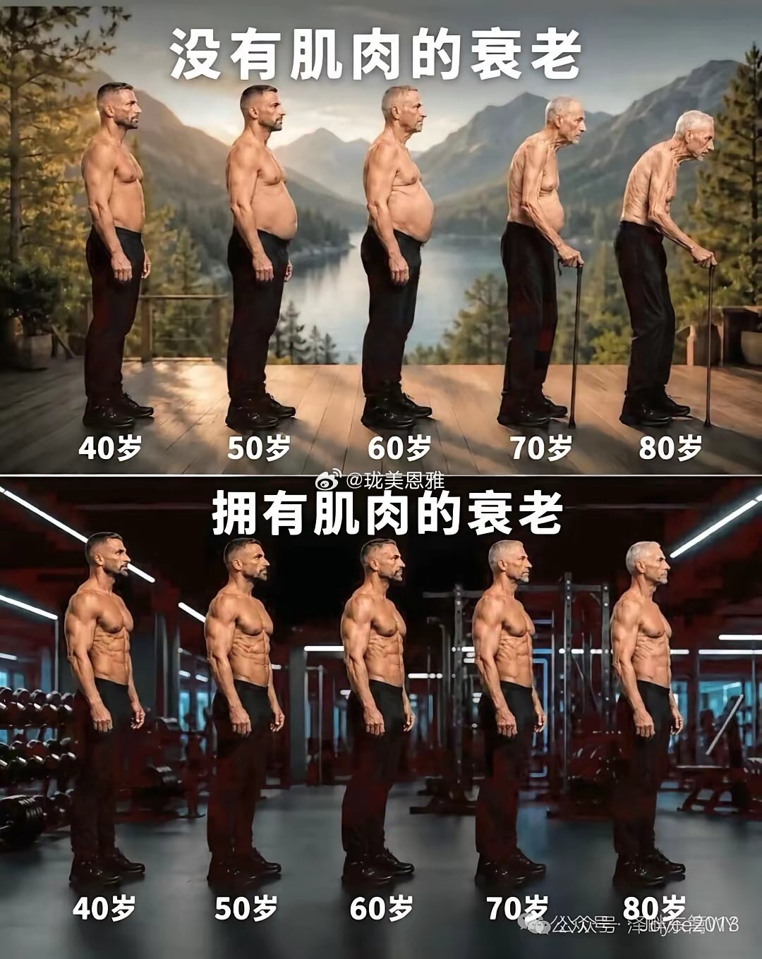 终于明白王石大爷为啥坚持锻炼啦