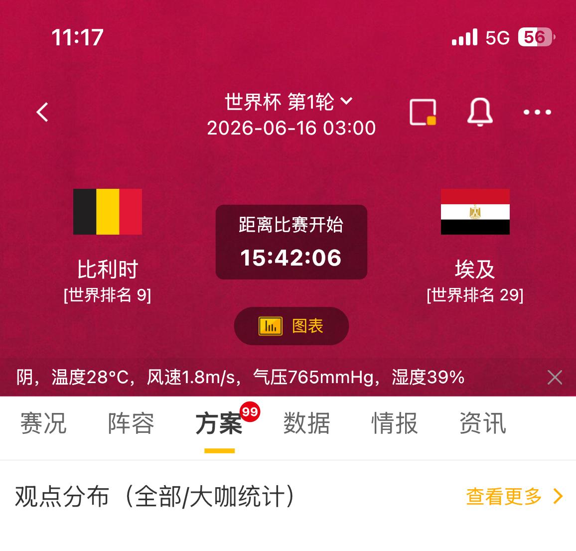 世界杯比利时VS埃及赛事前瞻这场比赛注定万众瞩目。比利时是世