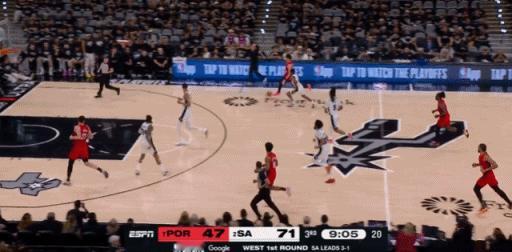 阿夫迪亚崩溃了遇到文班亚马这样的对手真是太倒霉了，根本没法玩啊阿夫迪亚带球杀