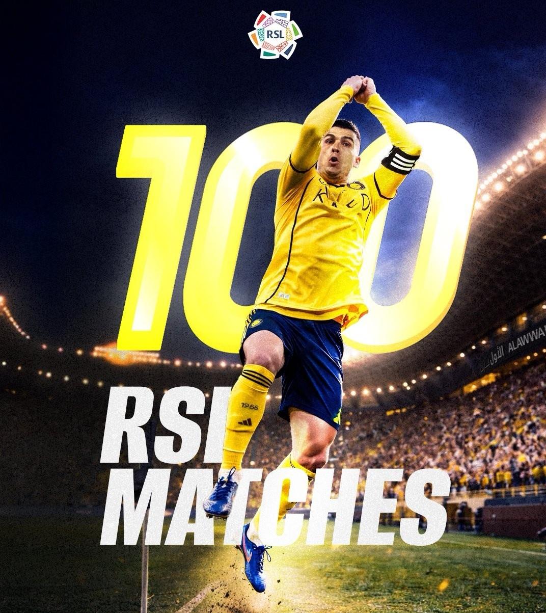 C罗伤愈复出，迎来个人沙特联第100场比赛！面对联赛倒数第一的纳杰马，C罗重拳出