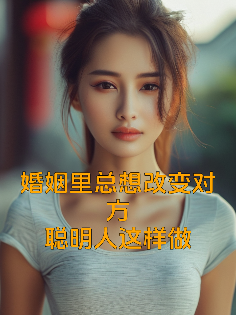 婚姻里总想改变对方？聪明人这样做
