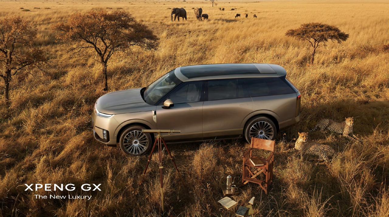 小鹏的大六座旗舰SUV，大湾区揽胜，命名小鹏GX。小鹏果然不让人失望，工程能力一