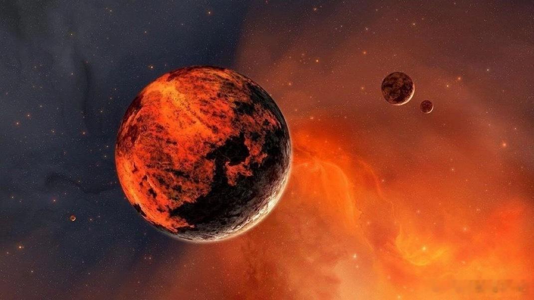 火星的两极表现得很奇怪，科学家们发现，火星的两极是摇摆不定的，每200天就会偏离