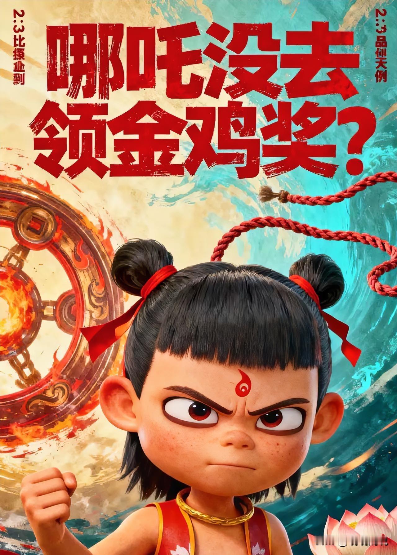 金鸡奖哪吒无人领奖？这才是创作者最酷的“任性”！金鸡奖上《哪吒