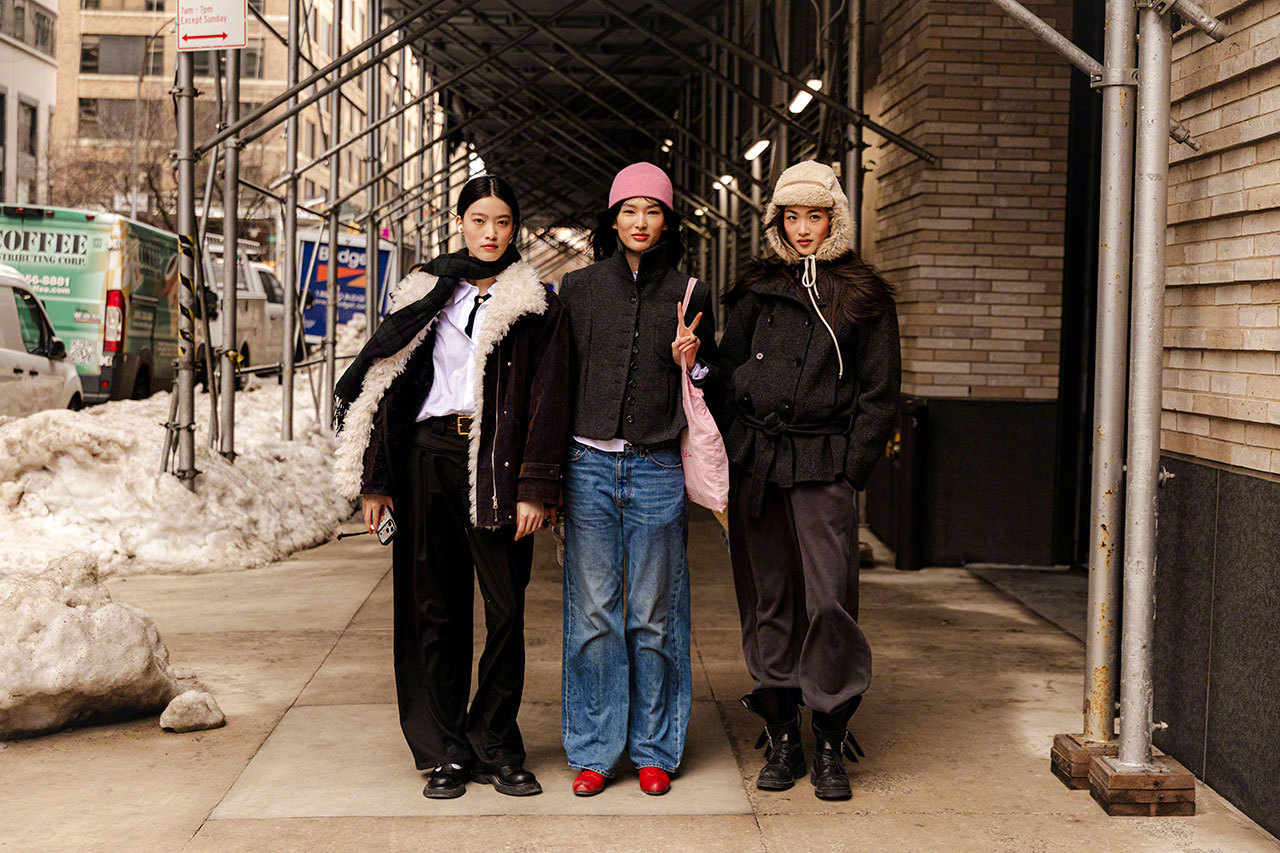 纽约时装周StreetStyle模特街拍合集，时装周期间模特们的穿搭OT