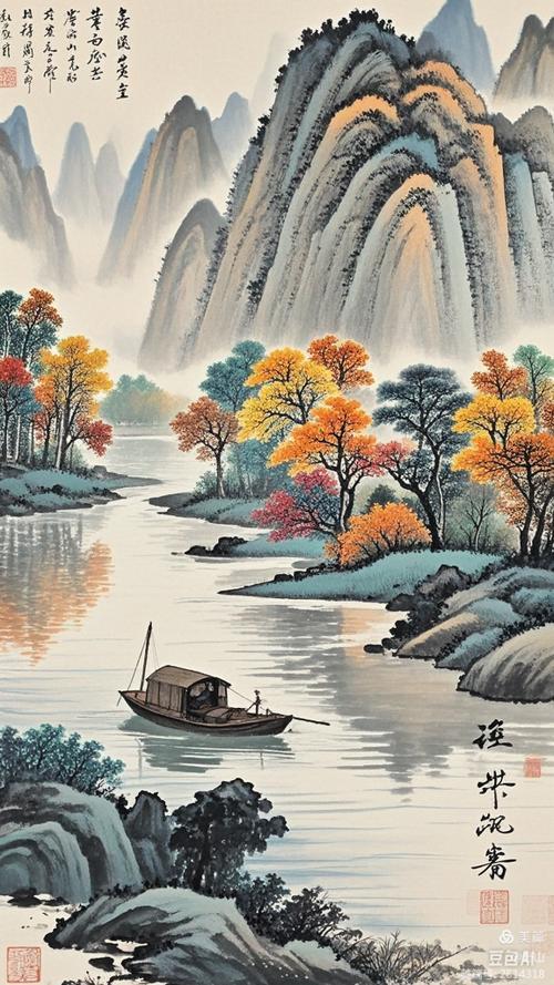 上联：一湖秀水千秋画，下联：两岸松峰万古诗，下联：十里荷风百世歌。