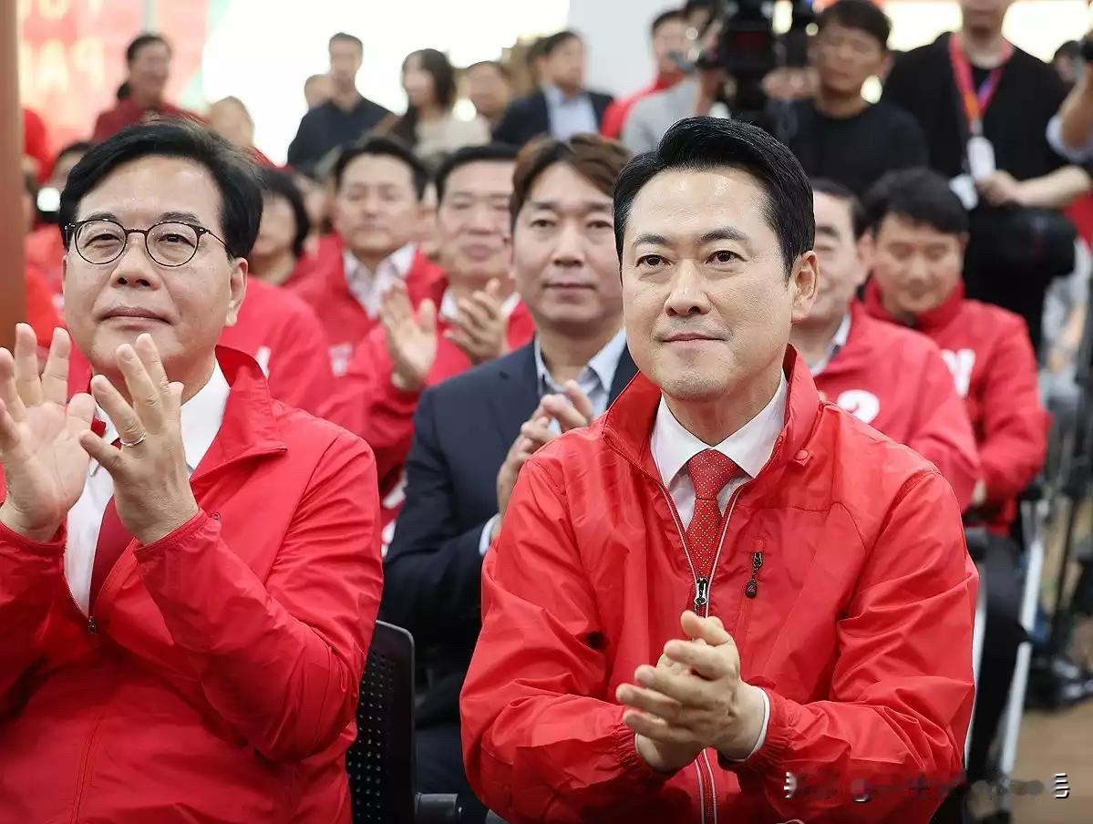 5月14日，韩国国民力量党高层加快了在各地的助选节奏。党首张东赫、院内代表宋彦锡