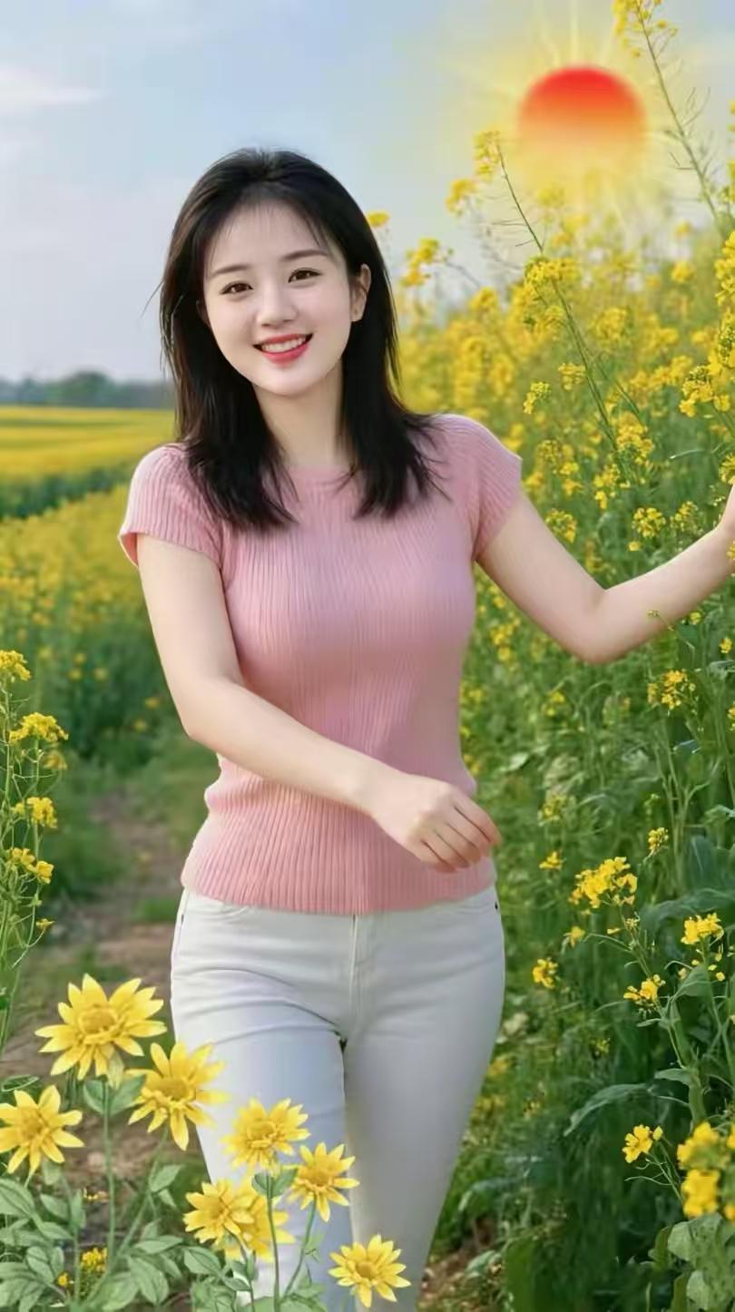 忆秦娥·晴日赏花晴郊秀，繁花漫染金波溜。金波溜，柔风拂袖，暗香盈袖。