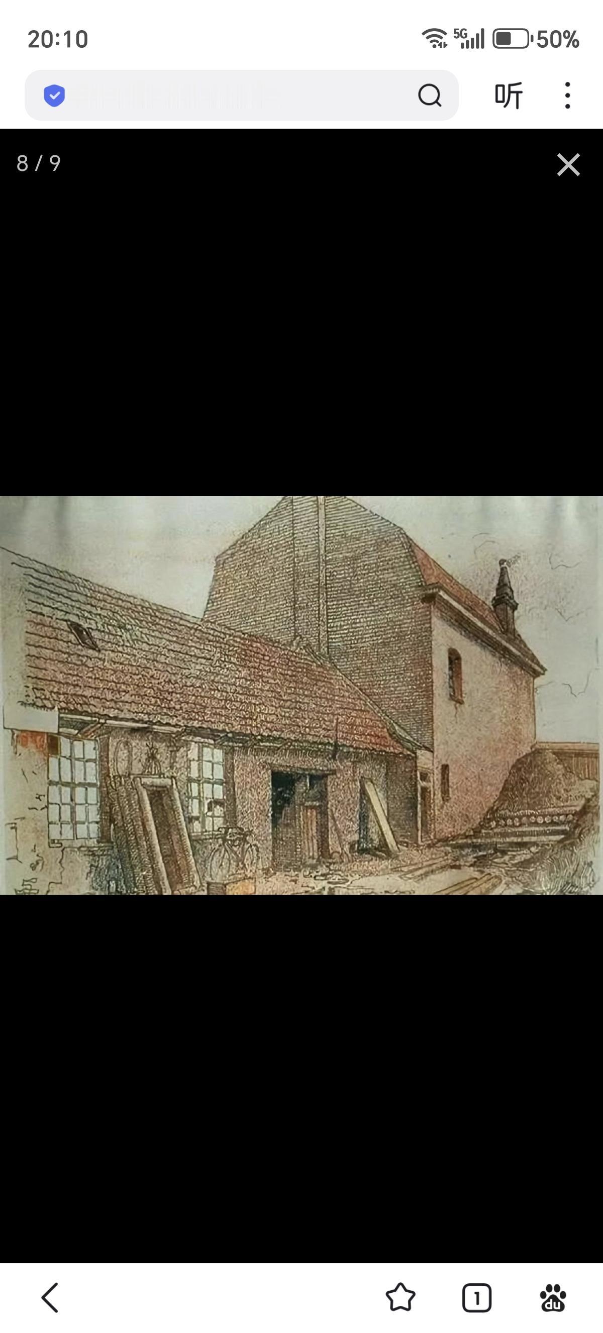 这是一位奥地利落榜美术生的画作，后来他在德国设下了大量的斩杀线，死了上千万人