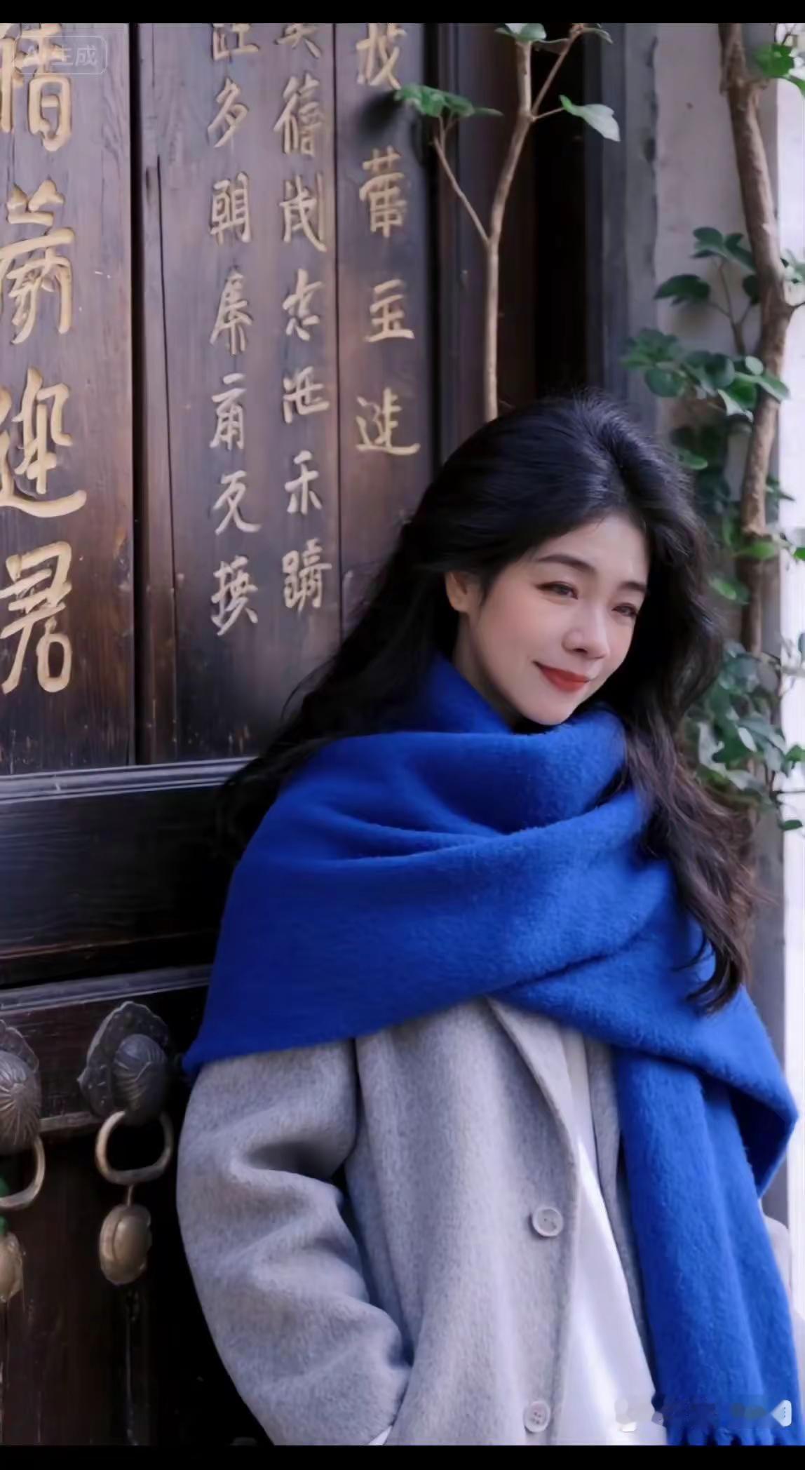 今日分享。羊绒围巾摄影约拍