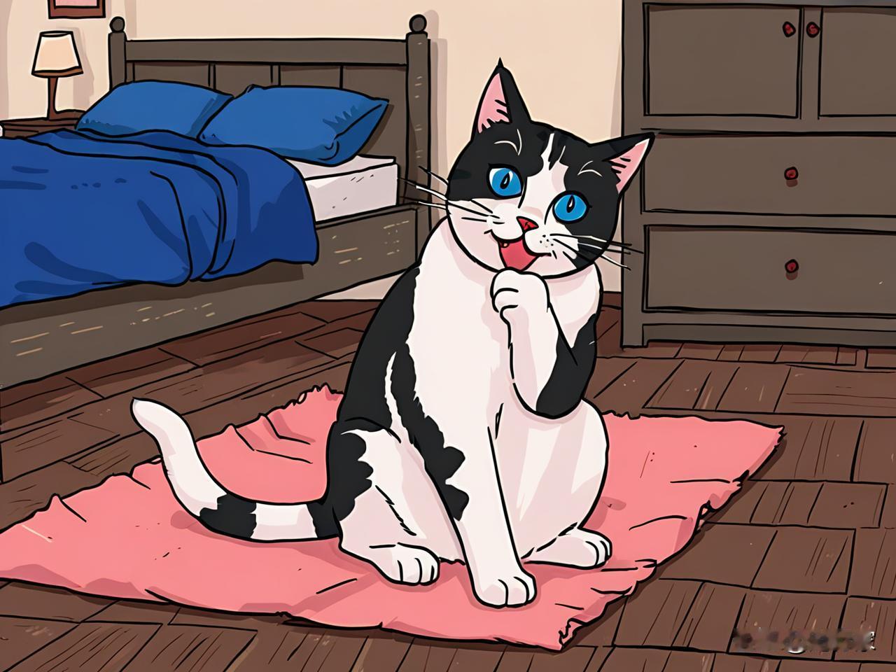 猫咪做这些坏事，其实是高智商的表现！1.翻垃圾桶有些猫喜欢翻垃圾桶，这看似