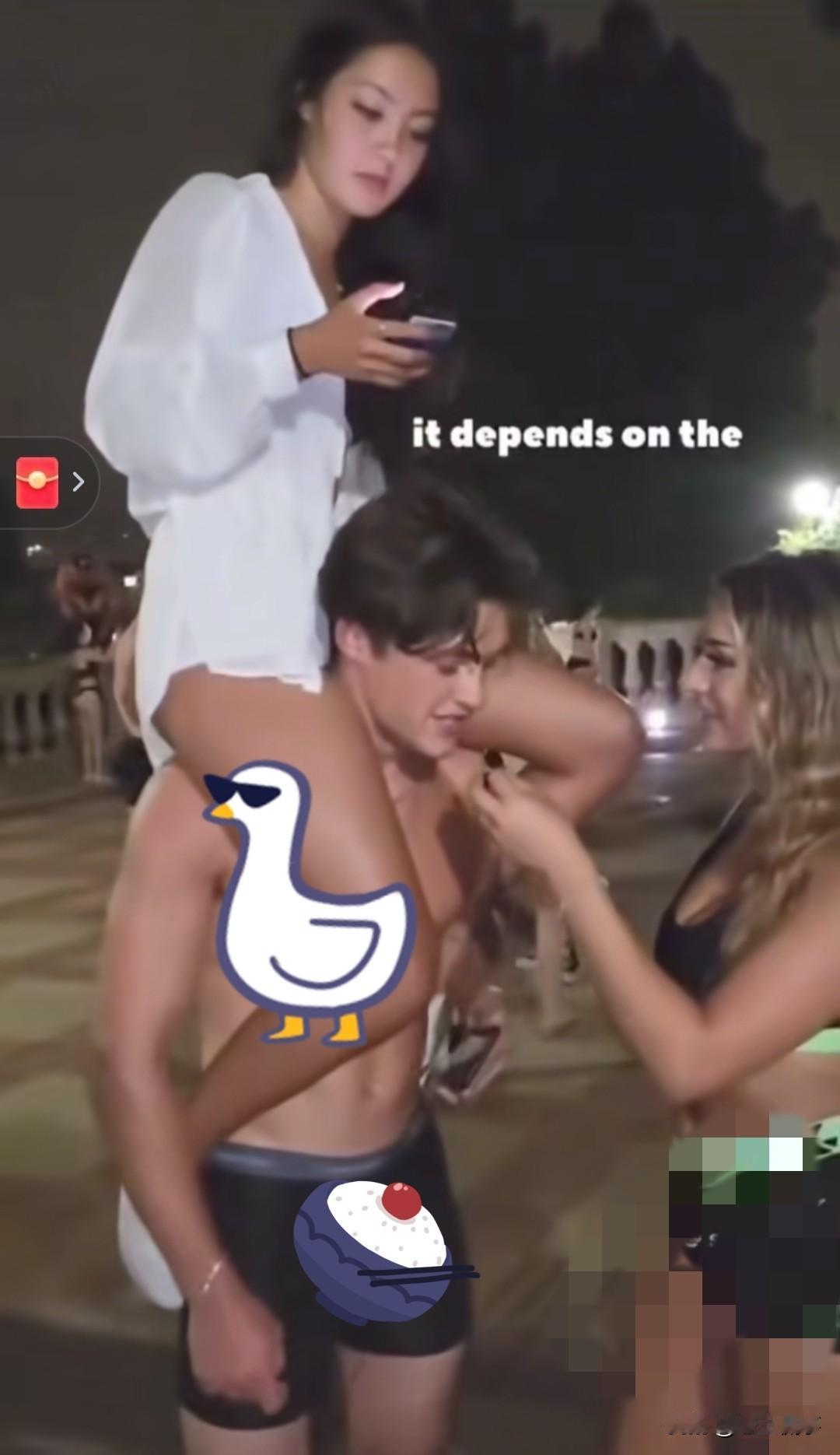 这位女留学生火了，也不知道你爸妈花钱让你留学干什么？是学习知识，还是来混一纸