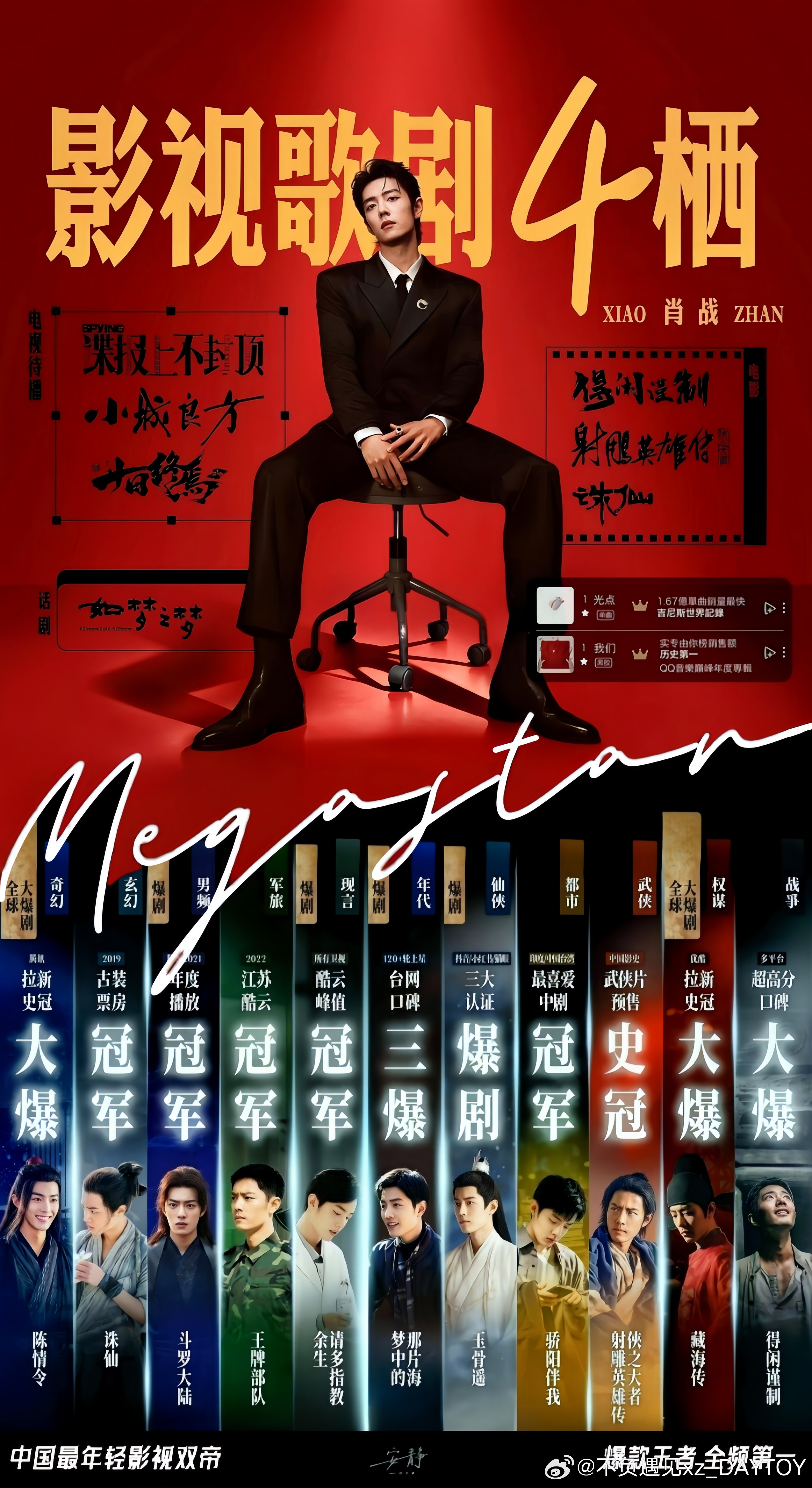 肖战对接众所周知，虾圈无大粉！搞对立的狙官号的一律默认是黑子追星请认准:肖战本