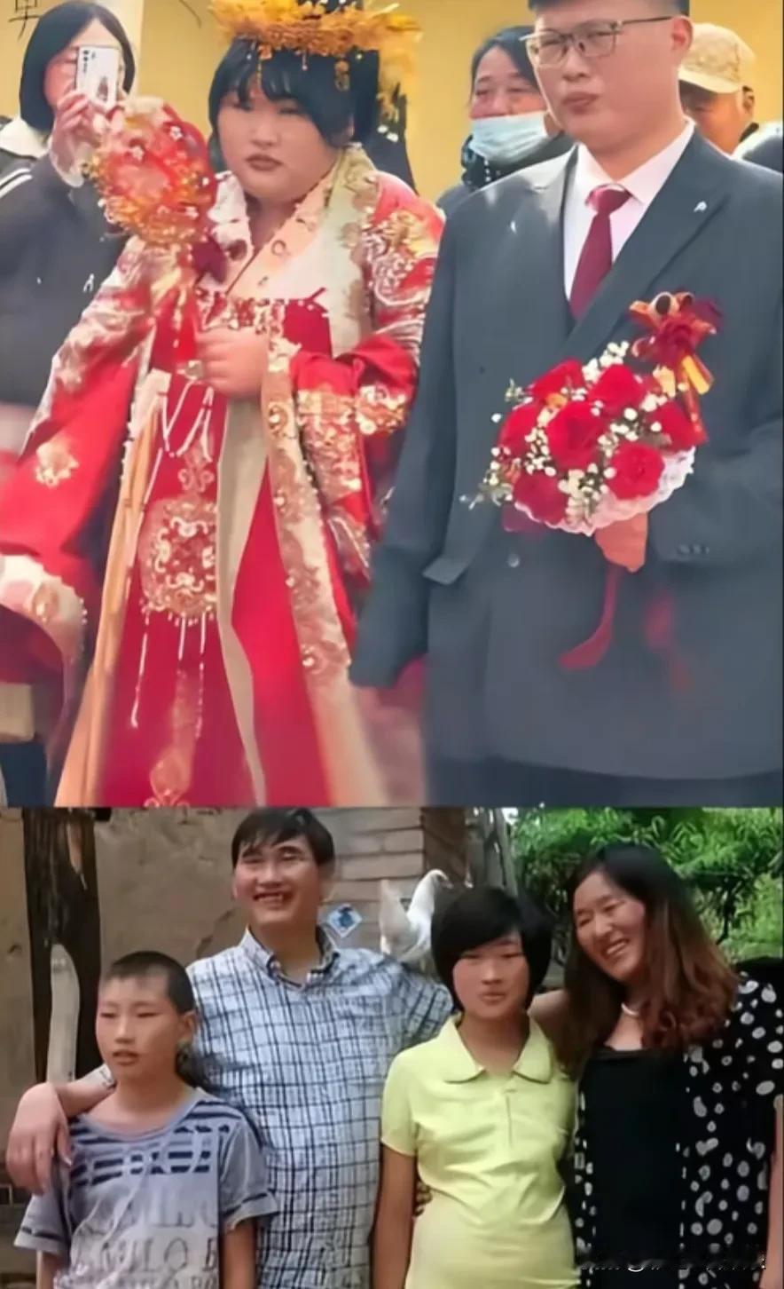 这是大衣哥女儿小时候的长相，一点都不胖，朱雪梅长得像爸爸，朱小伟长得像妈妈。