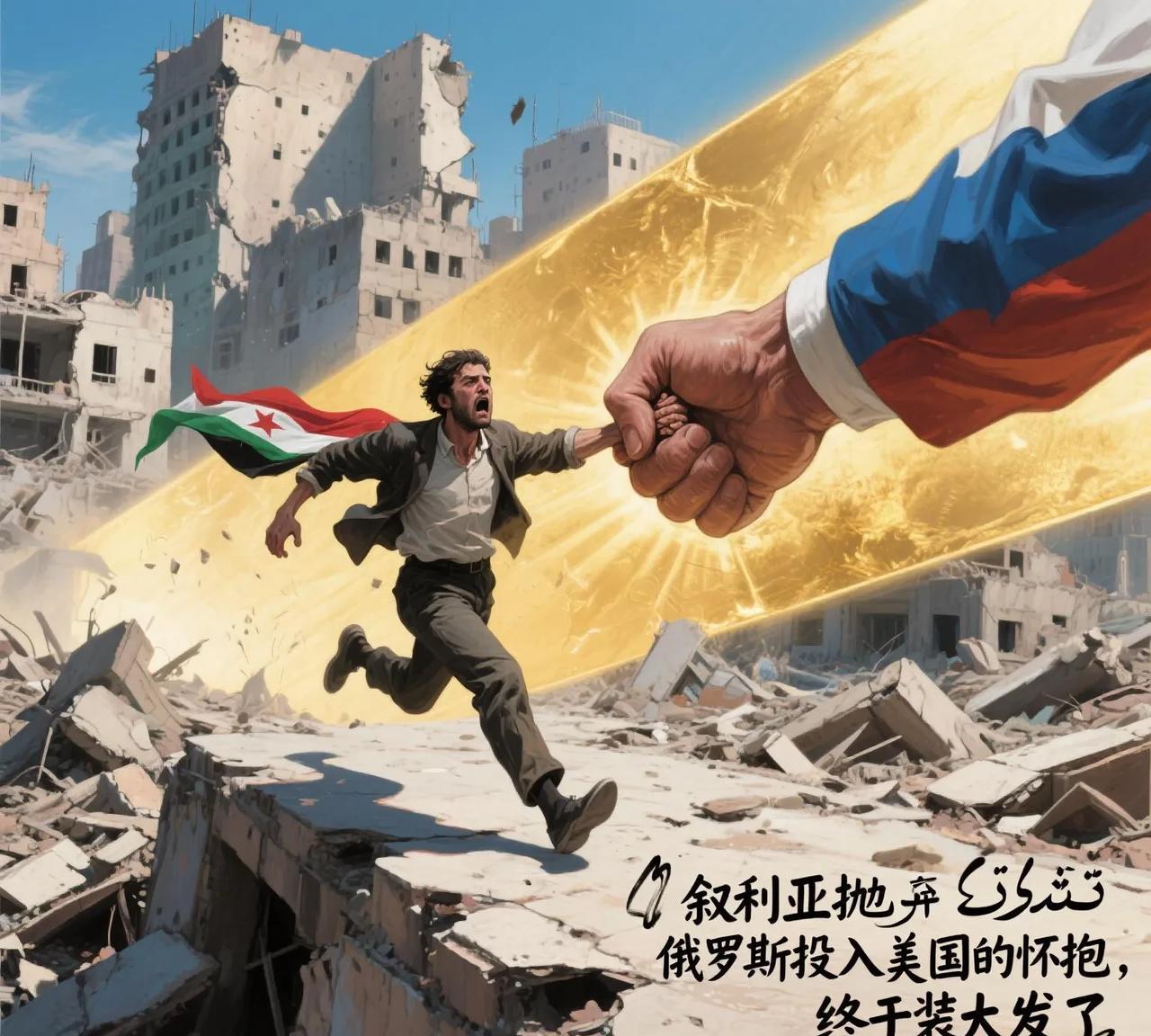 叙利亚这回直接实现大逆袭！想当初，它在中东那日子过得叫一个艰难，犹如困兽，处处掣