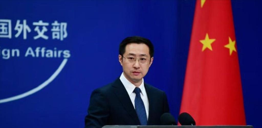 9月15日，外交部发言人林剑主持例行记者会，表示如果北约国家试图就中国购买俄罗斯