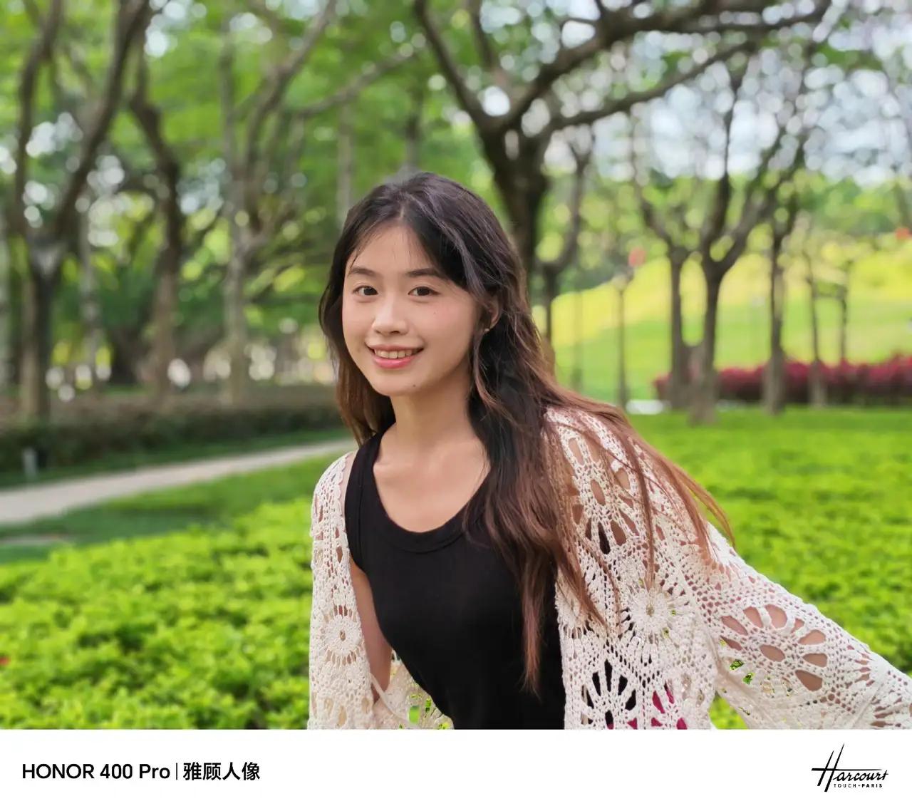 回顾一下，荣耀400系列首发时带来了6款全新滤镜，加上雅顾人像风格，共9种人像拍
