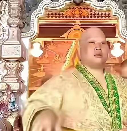 看看泰国的玛哈国王的二老婆余娃达生的二儿子，这胖大身材，真有永信大和尚之风，太油