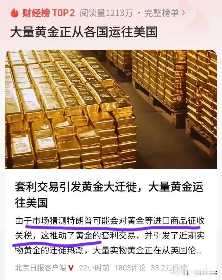 关于黄金的解读：一，预知马和特要审计美联储二，华尔街主要金融机构之前做空黄