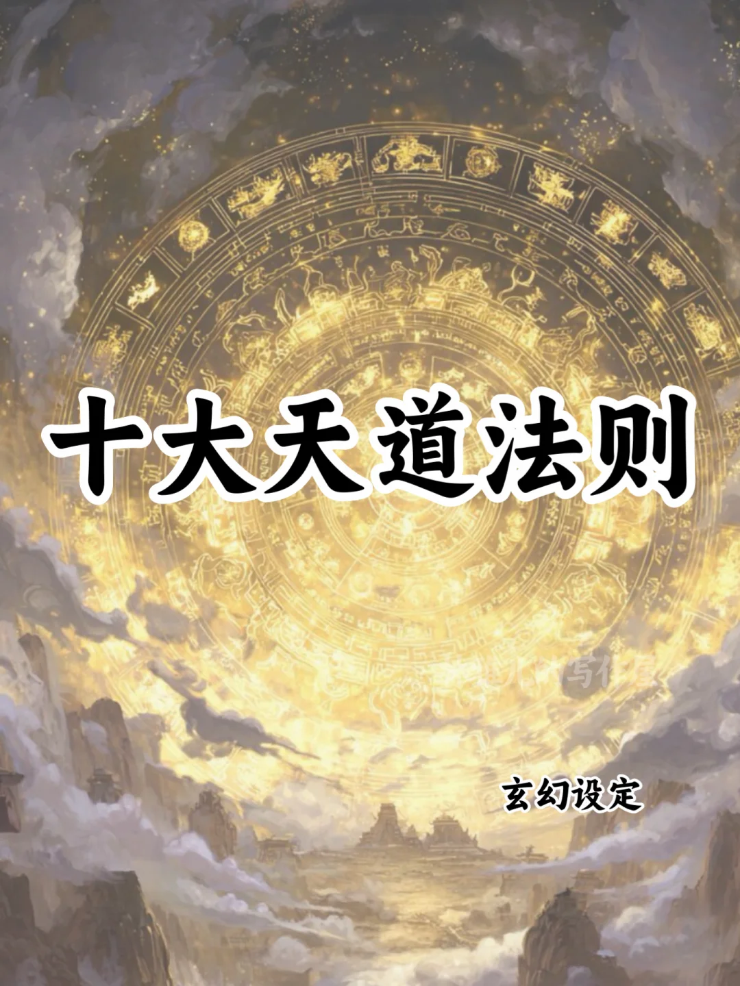 十大天道法则🔥可以写进小说