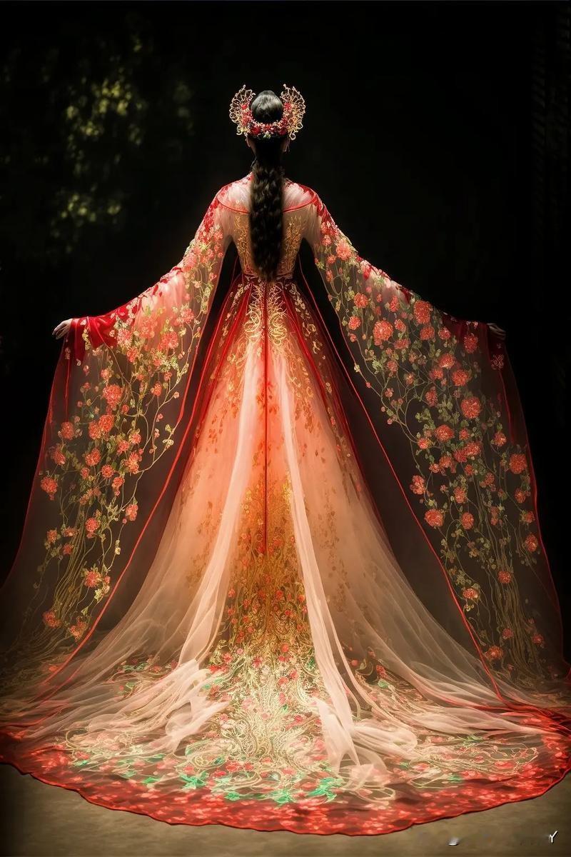 古风美人背影图国风古代美人美女背影照中式古风美人最有意境的...