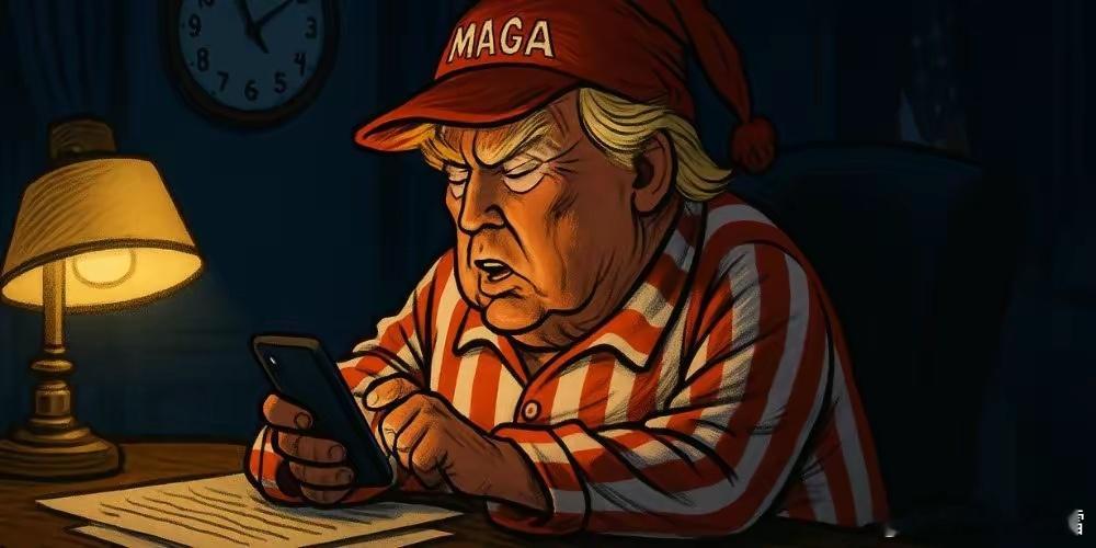 特朗普深夜发起社交媒体密集发声引发舆论关注北京时间12月3日消息，美国媒体报道