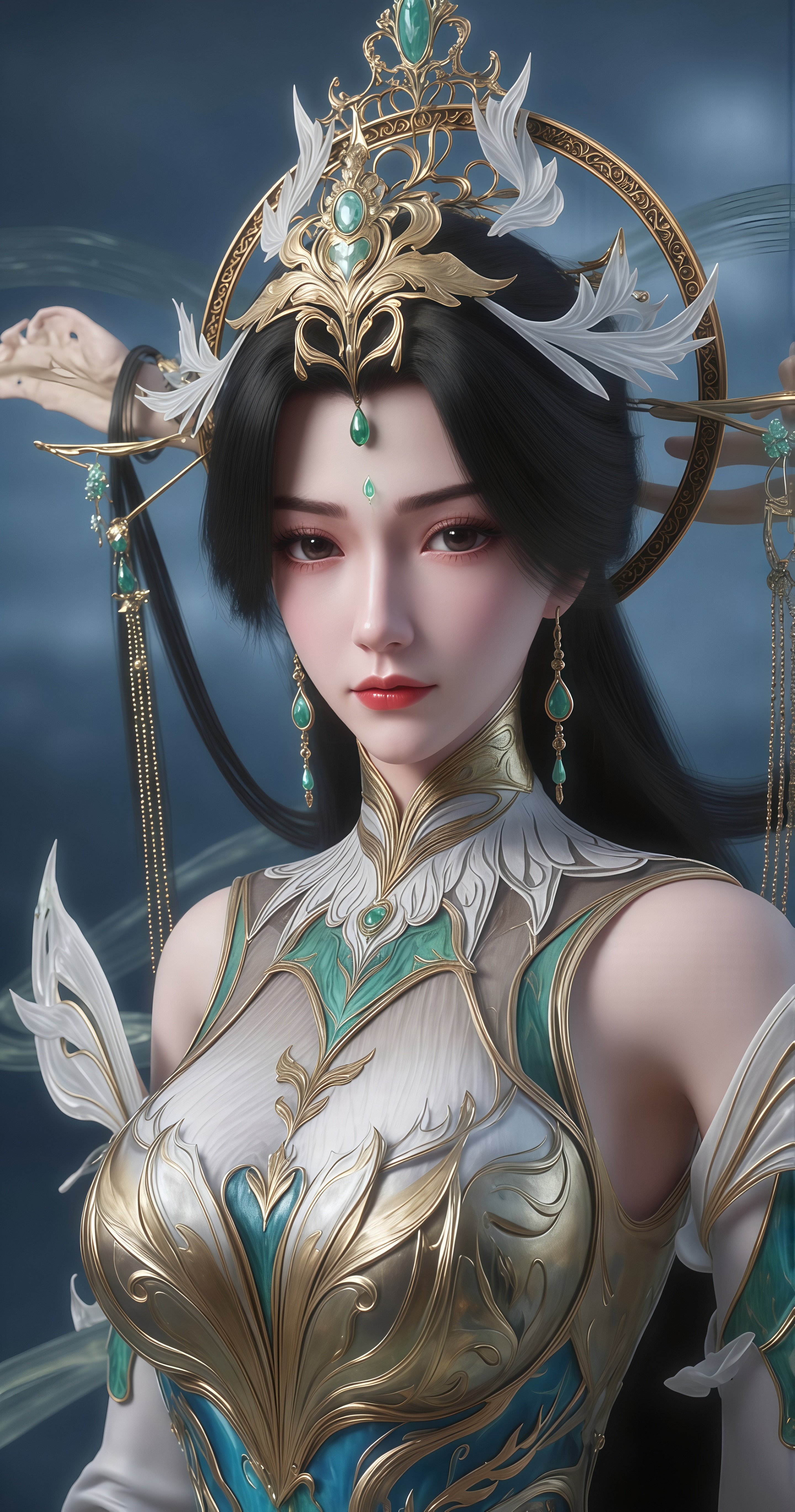 国漫女神壁纸，谁不爱呢？完美世界柳神是也！