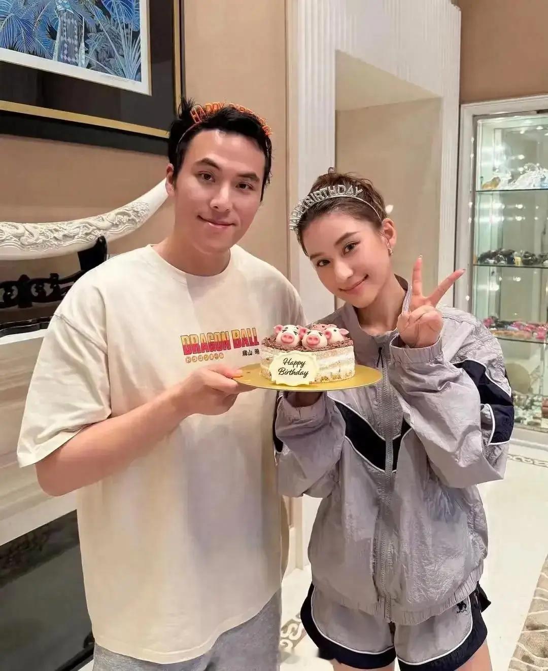 何超莲34岁生日三房大合体，陈婉珍状态佳豪宅窗外景吸睛​​​