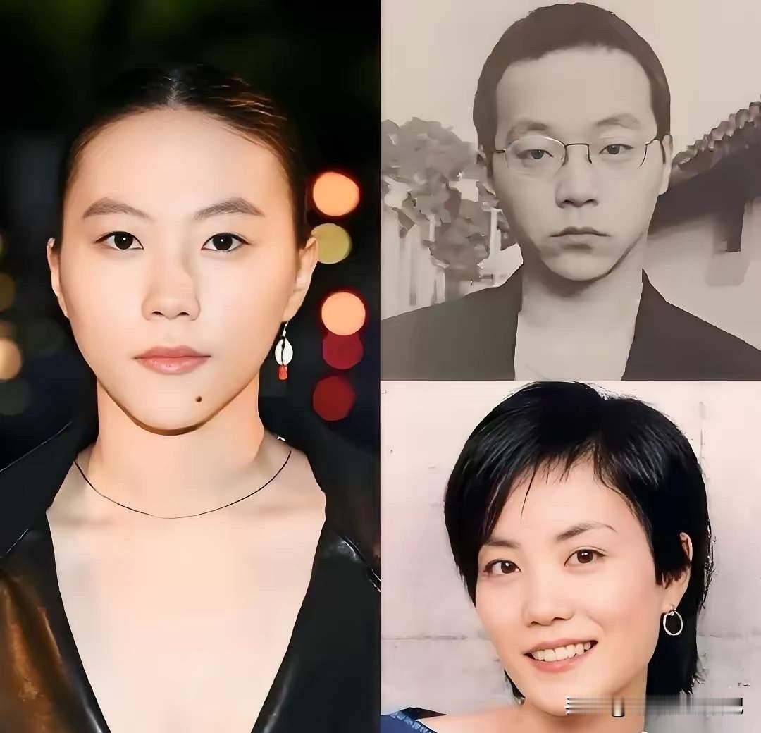 王菲和窦唯的女儿，出落得亭亭玉立，落落大方。王菲和李亚鹏的女儿，出落得亭亭玉立